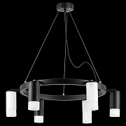 Люстра Lightstar Rullo LR0163733631 цвет плафона/подвески Белый, Черный, цвет арматуры Черный-2