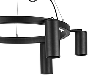 Люстра Lightstar Rullo LR016373873 цвет плафона/подвески Черный, цвет арматуры Черный-3