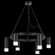 Люстра Lightstar Rullo LR0163738731 цвет плафона/подвески Белый, Черный, цвет арматуры Черный-2