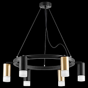 Люстра Lightstar Rullo LR0164033731 цвет плафона/подвески Белый, Золото, Черный, цвет арматуры Черный-2