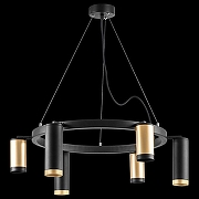 Люстра Lightstar Rullo LR01640387370 цвет плафона/подвески Черный, Золото, цвет арматуры Черный-2