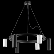 Люстра Lightstar Rullo LR016873363 цвет плафона/подвески Белый, Черный, цвет арматуры Черный-2