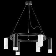 Люстра Lightstar Rullo LR0168733631 цвет плафона/подвески Белый, Черный, цвет арматуры Черный-2