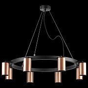 Люстра Lightstar Rullo LR018308 цвет плафона/подвески Медь, цвет арматуры Черный-2