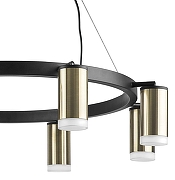Люстра Lightstar Rullo LR0183180 цвет плафона/подвески Белый, Бронза, цвет арматуры Черный-3