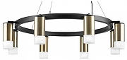 Люстра Lightstar Rullo LR0183181 цвет плафона/подвески Белый, Бронза, цвет арматуры Черный