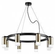 Люстра Lightstar Rullo LR0183181 цвет плафона/подвески Белый, Бронза, цвет арматуры Черный-1