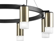 Люстра Lightstar Rullo LR0183181 цвет плафона/подвески Белый, Бронза, цвет арматуры Черный-3