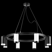 Люстра Lightstar Rullo LR01836437467 цвет плафона/подвески Белый, Черный, цвет арматуры Черный-2