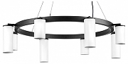 Люстра Lightstar Rullo LR018364864 цвет плафона/подвески Белый, цвет арматуры Черный