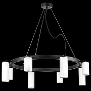 Люстра Lightstar Rullo LR018364864 цвет плафона/подвески Белый, цвет арматуры Черный-2