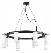 Люстра Lightstar Rullo LR0183648641 цвет плафона/подвески Белый, цвет арматуры Черный-1