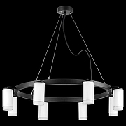 Люстра Lightstar Rullo LR0183680 цвет плафона/подвески Белый, цвет арматуры Черный-2