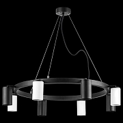 Люстра Lightstar Rullo LR018374364 цвет плафона/подвески Белый, Черный, цвет арматуры Черный-2