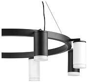 Люстра Lightstar Rullo LR0183743640 цвет плафона/подвески Белый, Черный, цвет арматуры Черный-3