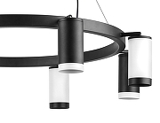 Люстра Lightstar Rullo LR01837436476 цвет плафона/подвески Белый, Черный, цвет арматуры Черный-3