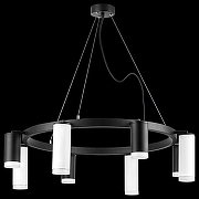 Люстра Lightstar Rullo LR0183748640 цвет плафона/подвески Белый, Черный, цвет арматуры Черный-2