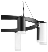 Люстра Lightstar Rullo LR0183748640 цвет плафона/подвески Белый, Черный, цвет арматуры Черный-3