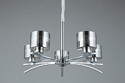 Люстра Omnilux Alassio OML-55803-05 цвет плафона/подвески Серый, цвет арматуры Хром-3