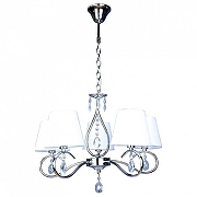 Люстра Omnilux Molinella OML-56203-05 цвет плафона/подвески Белый, цвет арматуры Хром-1