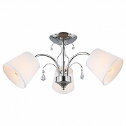 Люстра Omnilux Novello OML-56307-03 цвет плафона/подвески Белый, цвет арматуры Хром-1