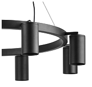 Люстра Lightstar Rullo LR018378 цвет плафона/подвески Черный, цвет арматуры Черный-3