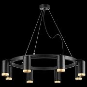 Люстра Lightstar Rullo LR01837840 цвет плафона/подвески Черный, Золото, цвет арматуры Черный-2