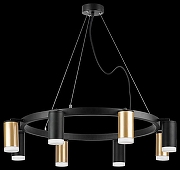 Люстра Lightstar Rullo LR0184043740 цвет плафона/подвески Белый, Золото, Черный, цвет арматуры Черный-2