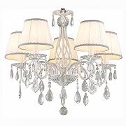 Люстра Omnilux Cremona OML-60813-05 цвет плафона/подвески Бежевый, цвет арматуры Белый, Золото