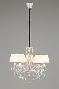 Люстра Omnilux Cremona OML-60813-05 цвет плафона/подвески Бежевый, цвет арматуры Белый, Золото-3
