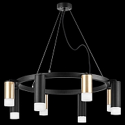Люстра Lightstar Rullo LR0184048741 цвет плафона/подвески Белый, Золото, Черный, цвет арматуры Черный-2