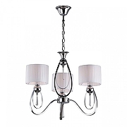 Люстра Omnilux Mellitto OML-63803-03 цвет плафона/подвески Прозрачный, Серебро, цвет арматуры Хром-1