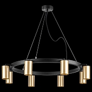 Люстра Lightstar Rullo LR018408 цвет плафона/подвески Золото, цвет арматуры Черный-2