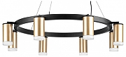 Люстра Lightstar Rullo LR0184080 цвет плафона/подвески Белый, Золото, цвет арматуры Черный