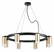 Люстра Lightstar Rullo LR0184080 цвет плафона/подвески Белый, Золото, цвет арматуры Черный-1