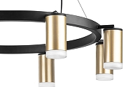 Люстра Lightstar Rullo LR0184080 цвет плафона/подвески Белый, Золото, цвет арматуры Черный-3