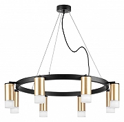 Люстра Lightstar Rullo LR0184081 цвет плафона/подвески Белый, Золото, цвет арматуры Черный-1