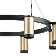Люстра Lightstar Rullo LR01840837 цвет плафона/подвески Черный, Золото, цвет арматуры Черный-3