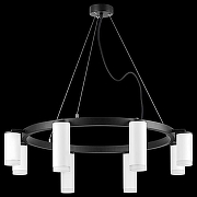 Люстра Lightstar Rullo LR0188643640 цвет плафона/подвески Белый, цвет арматуры Черный-2