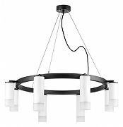 Люстра Lightstar Rullo LR0188643641 цвет плафона/подвески Белый, цвет арматуры Черный-1