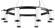 Люстра Lightstar Rullo LR01886436440 цвет плафона/подвески Белый, Черный, цвет арматуры Черный
