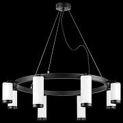 Люстра Lightstar Rullo LR01886436440 цвет плафона/подвески Белый, Черный, цвет арматуры Черный-2