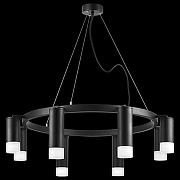 Люстра Lightstar Rullo LR0188743741 цвет плафона/подвески Белый, Черный, цвет арматуры Черный-2