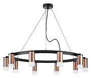 Люстра Lightstar Rullo LR0203001 цвет плафона/подвески Белый, Медь, цвет арматуры Черный-1