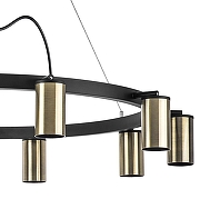 Люстра Lightstar Rullo LR020310 цвет плафона/подвески Бронза, цвет арматуры Черный-3