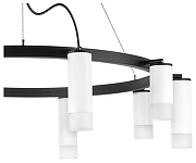 Люстра Lightstar Rullo LR0203658651 цвет плафона/подвески Белый, цвет арматуры Черный-3