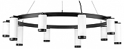 Люстра Lightstar Rullo LR02036586540 цвет плафона/подвески Белый, Черный, цвет арматуры Черный