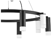 Люстра Lightstar Rullo LR0203658751 цвет плафона/подвески Белый, Черный, цвет арматуры Черный-3