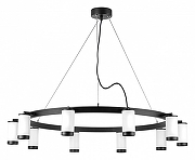 Люстра Lightstar Rullo LR02036837 цвет плафона/подвески Белый, Черный, цвет арматуры Черный-1