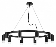 Люстра Lightstar Rullo LR0203701 цвет плафона/подвески Белый, Черный, цвет арматуры Черный-1